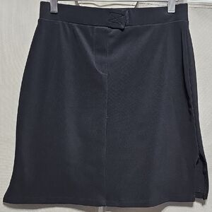 Fashion Bug Black Skirt with Waist Accent